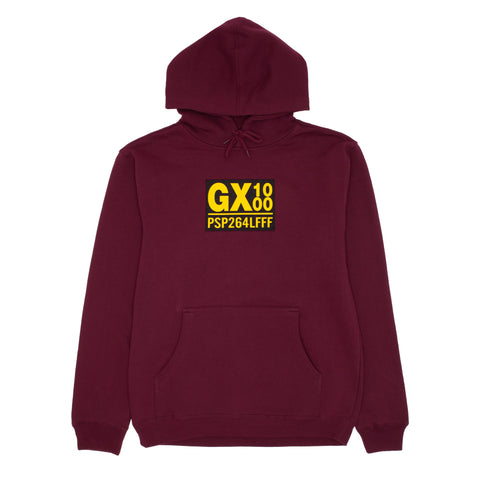 PSP Hoodie [Burgundy W/ Yellow Font]