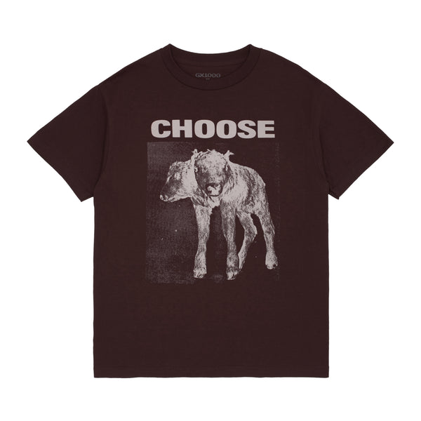 2 Headed Tee  [Brown]