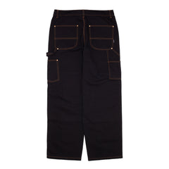 Carpenter Pant  [Black W/ Gold Stitching]