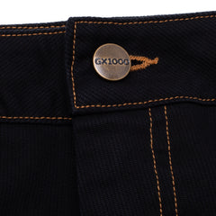 Carpenter Pant  [Black W/ Gold Stitching]