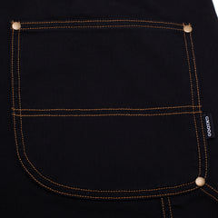 Carpenter Pant  [Black W/ Gold Stitching]