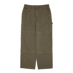 Carpenter Pant  [Green W/ Gold Stitching]
