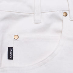 Baggy Denim Pant [White]