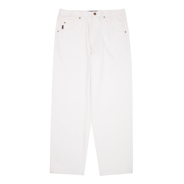 Baggy Denim Pant [White]