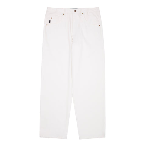 Baggy Denim Pant [White]