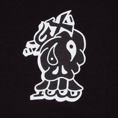 Mind Over Matter Tee [Black W/ White Print]
