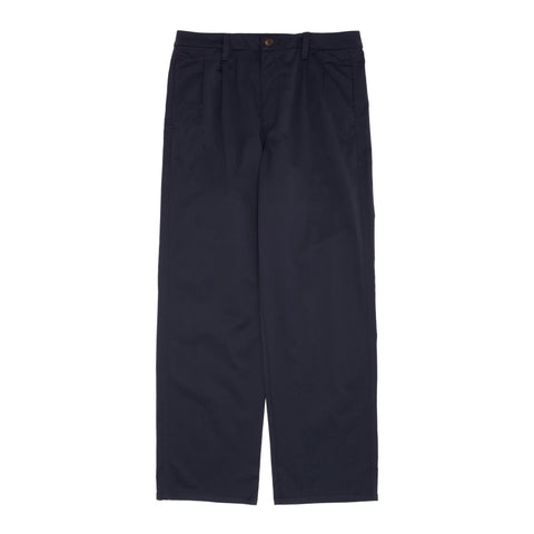 Chino Pleated Pant [Navy]