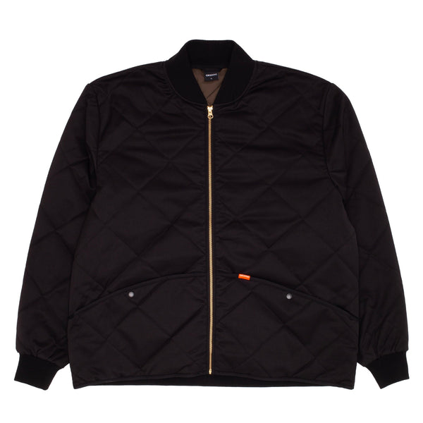 Quilted Mechanic Jacket  [Black]