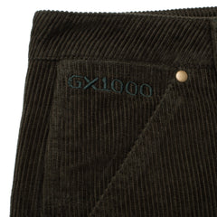 Double Knee Corduroy Short [Dark Green]