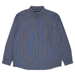 Long Sleeve Button Down [Navy Striped]