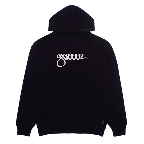 Script Hoodie  [Black]
