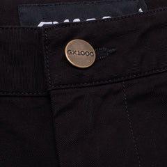 Double Knee Pant [Black Twill]