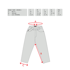 Baggy Pant [Blue Wash]