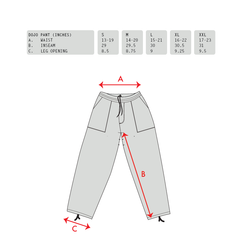 Dojo Pant [Charcoal]